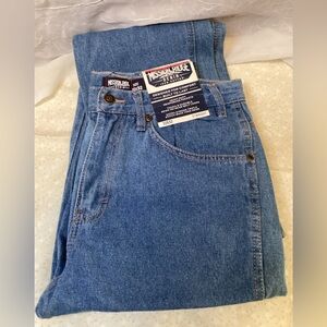 Mission Ridge Men's Blue Jeans NWT Size 32x32 Straight 100% Workwear Bundle Them